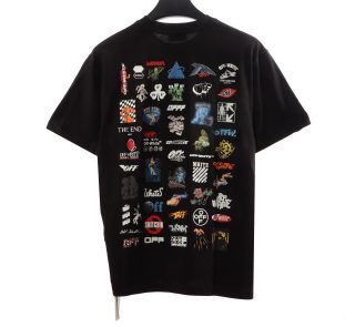 Off-White Multiple Logos Black T-Shirt