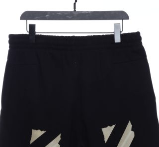 Off-White Rubber Strip Printed Shorts - Image 3