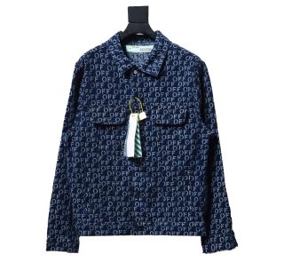 Off-White Full Printing OFF Logo Jacket