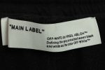 Off-White Yellow Rubber Strip Pants - Image 9