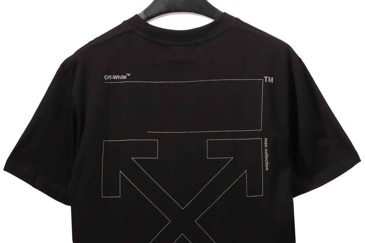 Off-White Incomplete lines Print T-Shirt - Image 3