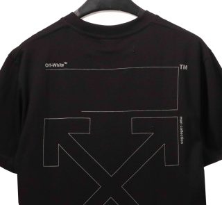 Off-White Incomplete lines Print T-Shirt - Image 3