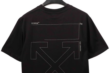 Off-White Incomplete lines Print T-Shirt - Image 3
