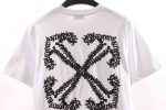 Off-White Embroidered Arrow White T-Shirt - Image 4