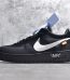 Off White x Nike Air Force 1 Low Black White Reps