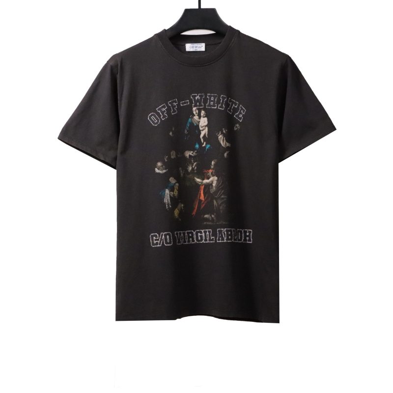 Off-White Mary Skate Print T-Shirt (Free Shipping)