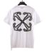 Off-White Embroidered Arrow White T-Shirt