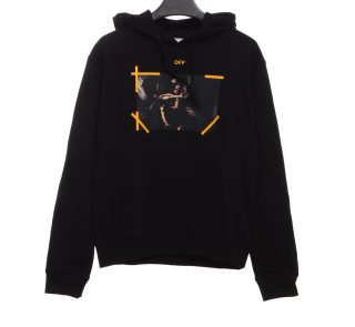 Off-White Religious Virgin Print Hoodie 2