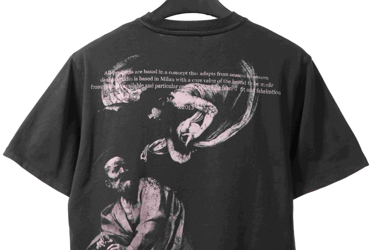 Off White Matthew Skate Logo Print T-Shirt - Image 2