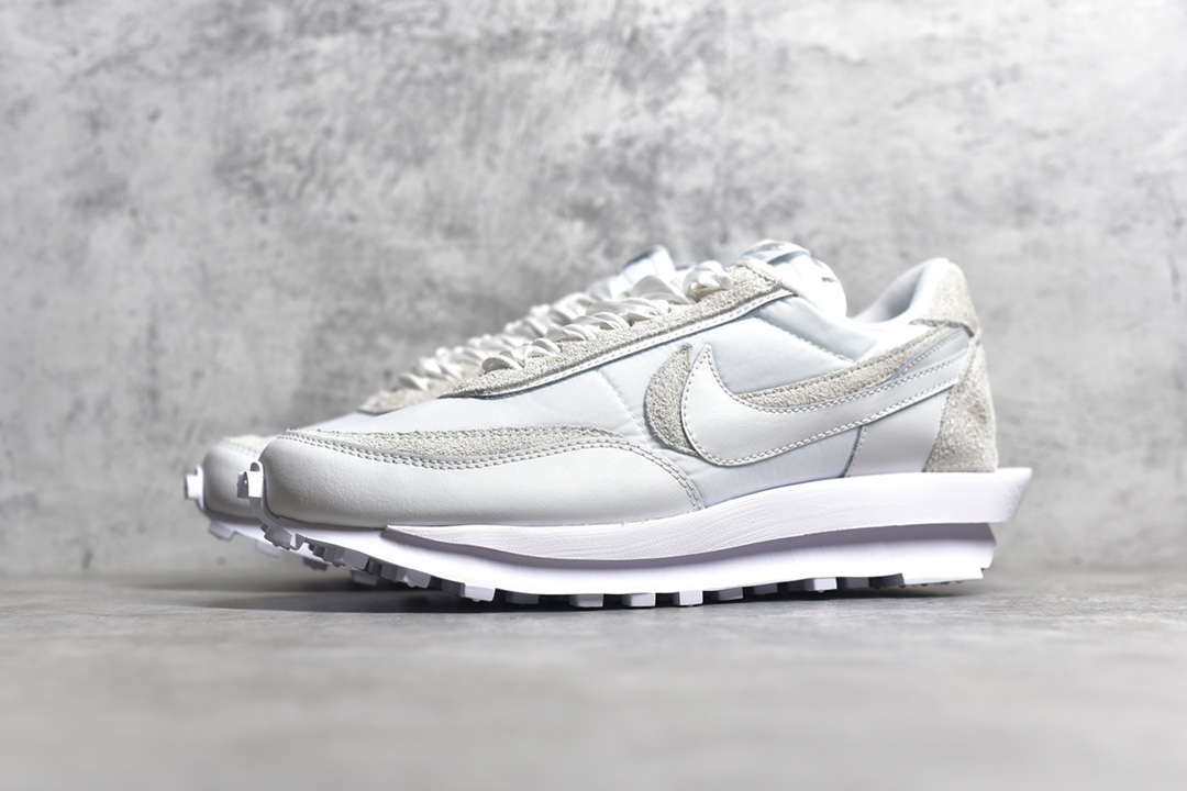 Sacai × Nike LDV Waffle White Reps - Image 3