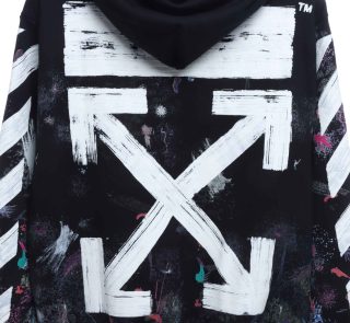 Off-White Starry Sky Zipper Hoodie - Image 3