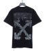 Off-White Melting Arrow Print T-Shirt Black Grey