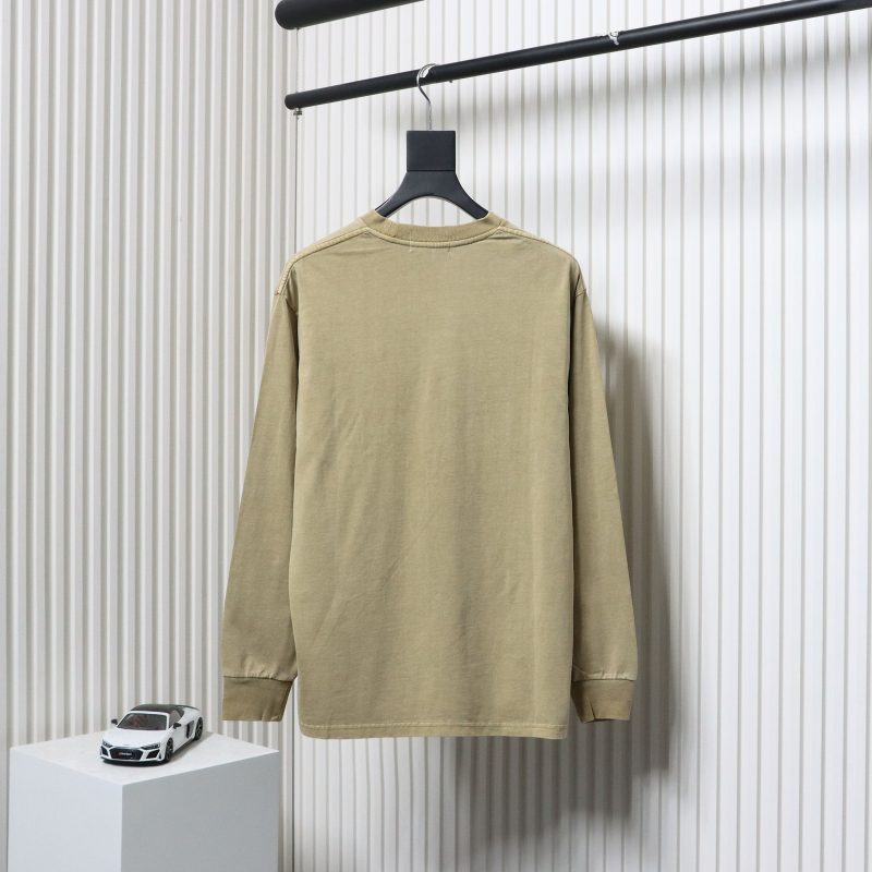 BAPE Ape Head Small Logo Embroidered Sleeves Yellow - Image 3