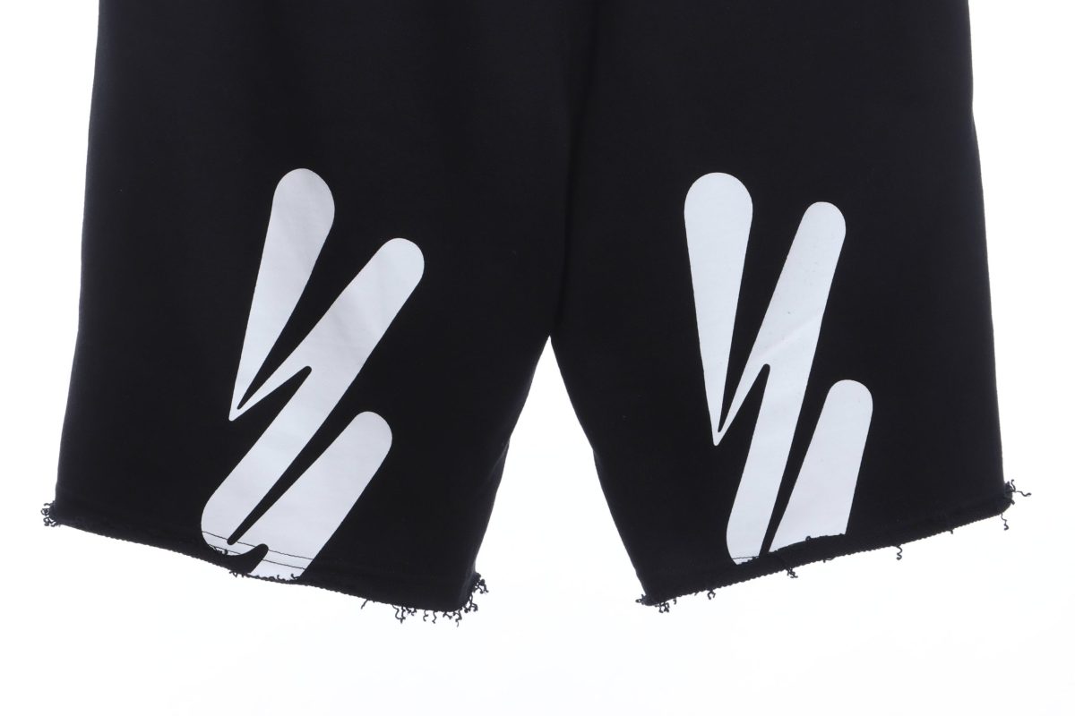 Off-White ECG Printed Shorts - Image 3