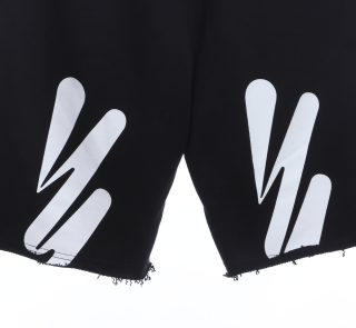 Off-White ECG Printed Shorts - Image 3