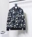 BAPE Camouflage Double Hat Hoodie Grey