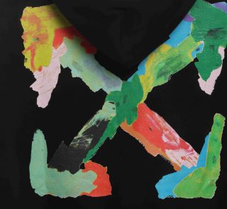 Off-White Graffiti Ink Arrow Hoodie - Image 3