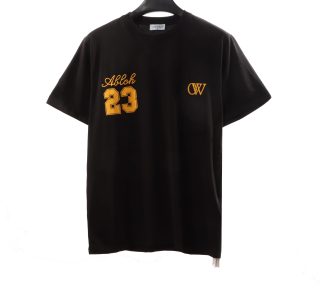 Off-White 23 Digit Logo Black T-Shirt