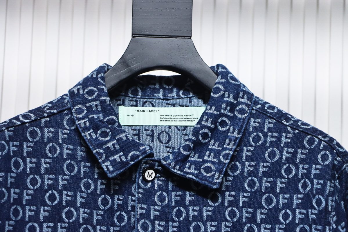 Off-White Full Printing OFF Logo Jacket - Image 3