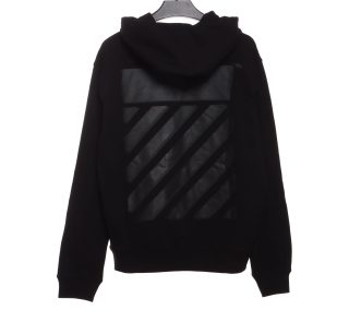 Off-White Overlapping Zebra Crossing Arrow Hoodie