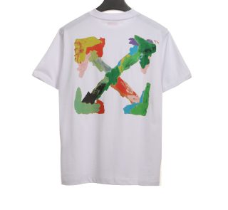 Off White Environmental Protection Graffiti T-Shirt