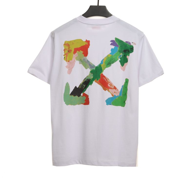 Off White Environmental Protection Graffiti T-Shirt