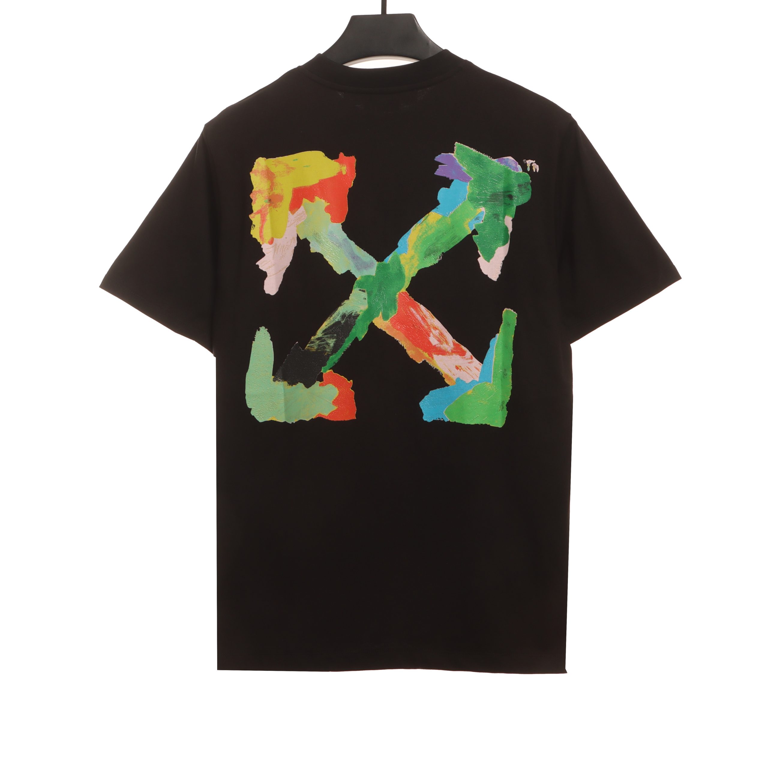 Off-White hand drawn graffiti Print T-Shirt Off-White hand drawn graffiti Print T-Shirt