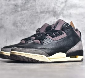 A MA MANIERE x AIR JORDAN 3 RETRO Black Reps - Image 3