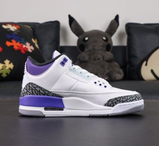 Air Jordan 3 Retro Dark Iris Replica - Image 3