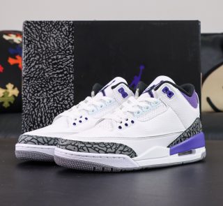 Air Jordan 3 Retro Dark Iris Replica
