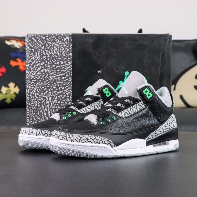 Air Jordan 3 Retro Green Glow Replica