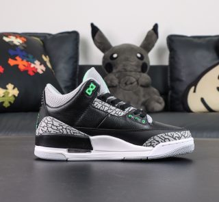 Air Jordan 3 Retro Green Glow Replica - Image 3