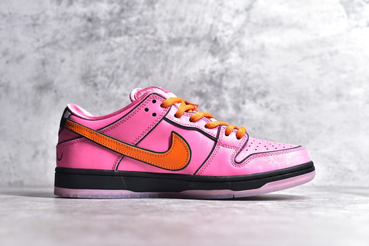 Nike SB Dunk Low x Powerpuff Girls Pink Replica - Image 3
