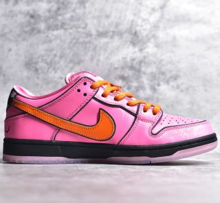 Nike SB Dunk Low x Powerpuff Girls Pink Replica - Image 3