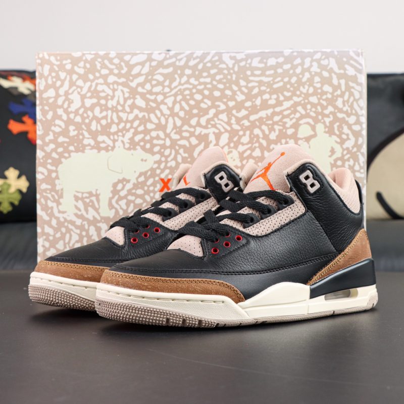 Air Jordan 3 Desert Elephant Reps with box