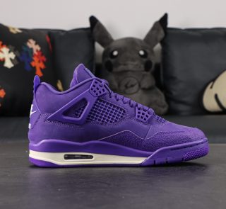 Jordan 4 Retro Nigel Sylvester Brick by Brick Purple - Image 3