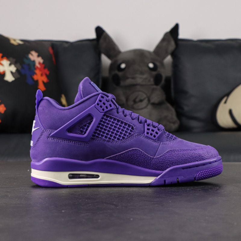 Jordan 4 Retro Nigel Sylvester Brick by Brick Purple - Image 3
