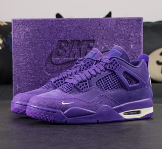 Jordan 4 Retro Nigel Sylvester Brick by Brick Purple
