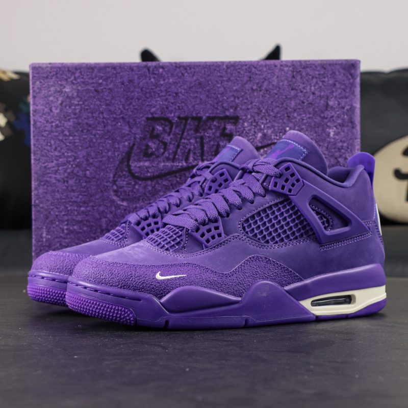 Jordan 4 Retro Nigel Sylvester Brick by Brick Purple