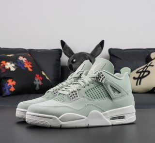 Air Jordan 4 Retro Seafoam Sail Reps - Image 3