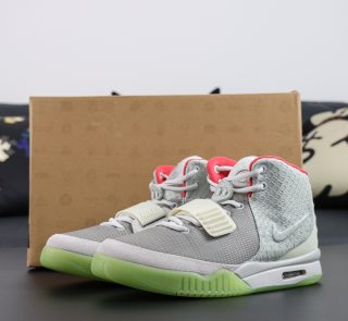 nike air yeezy 2 nrg pure platinum