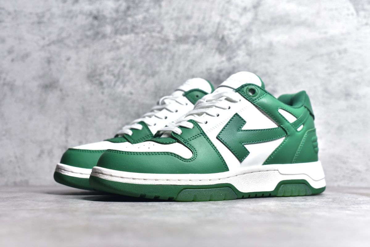 OFF-WHITE Out Of Office White Green - Image 3