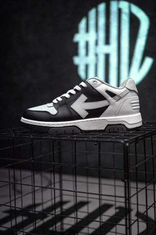 OFF-WHITE Out Of Office Black White Grey