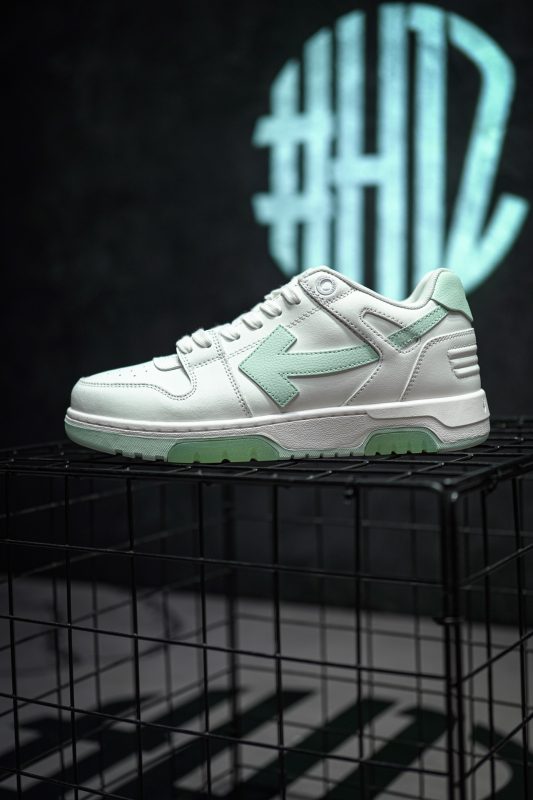 OFF-WHITE Out Of Office White Light Green