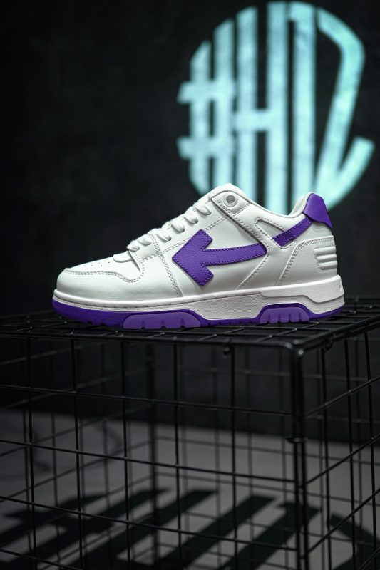 OFF-WHITE Out Of Office White Purple