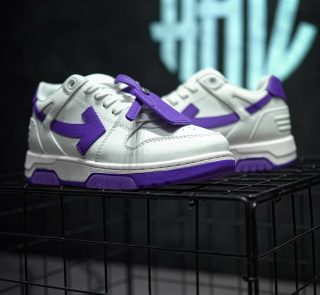OFF-WHITE Out Of Office White Purple - Image 3