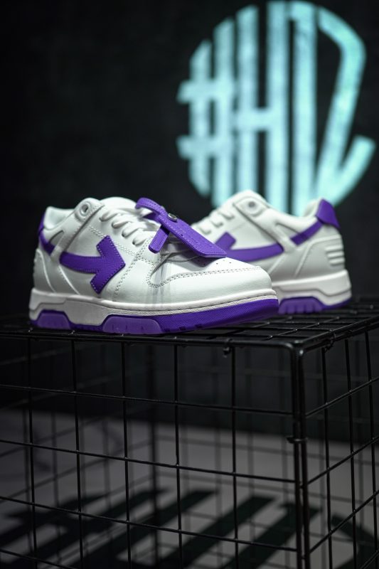 OFF-WHITE Out Of Office White Purple - Image 3