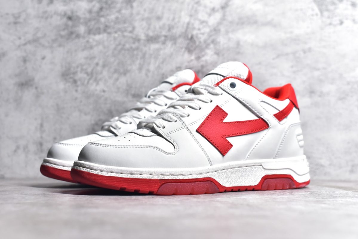 OFF-WHITE Out Of Office White Red - Image 3