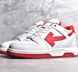 OFF-WHITE Out Of Office White Red - Image 3