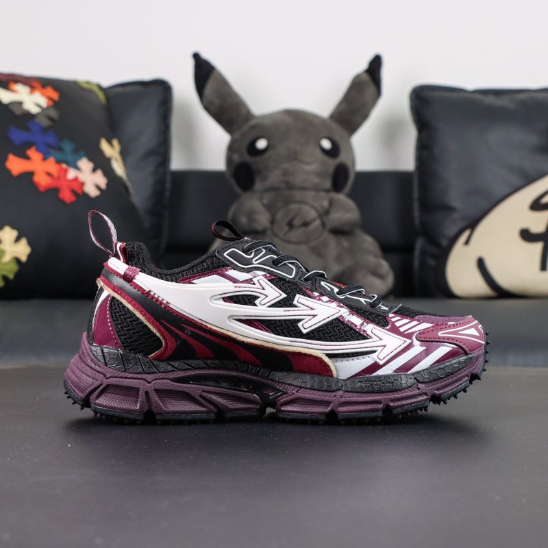 Off White Be Right Back Black Purple Red - Image 3